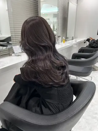 セミロング カラー 💎透明感カラー /kaito💎のヘアスタイル