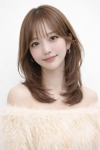 ミディアム LAS 代表 ナガカワ コウヘイのヘアスタイル