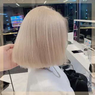 ショート カラー ヘアアレンジ メンズ キッズ マツエク・マツパ SALOWIN所属・ハイトーン美容師 MASATOのヘアスタイル