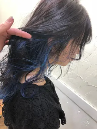 セミロング カラー PSY(サイ)所属・PSY(サイ)池袋 金田尚久🎨のヘアスタイル