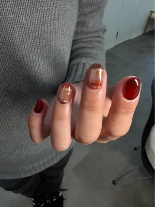 ネイル mew (ミュー)所属・y nahoのネイルデザイン