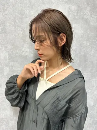 ショート カラー C'LD Hair Produce【シールドヘアープロデュース】所属・シールドヘアー/那覇 /縮毛矯正/ブリーチのヘアスタイル