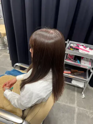 ロング アートラッシュフォーヘア所属・柴田 新菜のヘアスタイル
