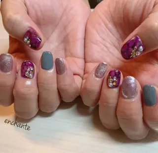 ネイル アンシャンテ所属・enchante 自由が丘のネイルデザイン