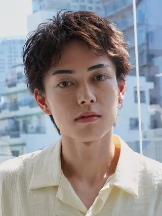 パーマ メンズ 原宿 フェザーパーマ fifth イノウエのヘアスタイル