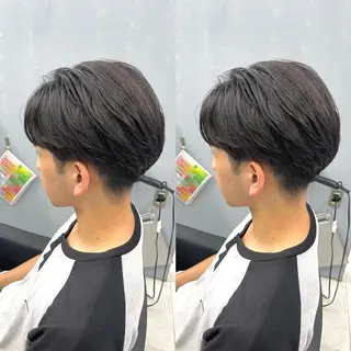 メンズ MEN'S/パーマ/ ハイトーン🎨英吉のヘアスタイル