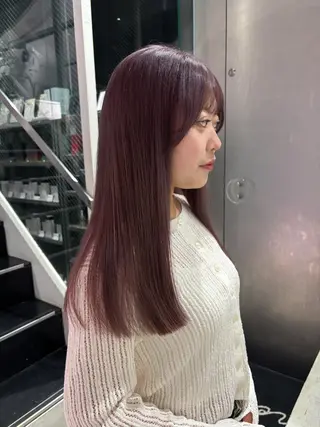 ロング カラー ayano/天神 ハイトーン/ブリーチのヘアスタイル