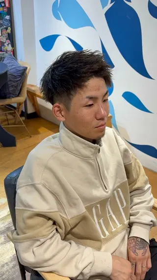 メンズ aDALil川越 😎AZUSAのヘアスタイル