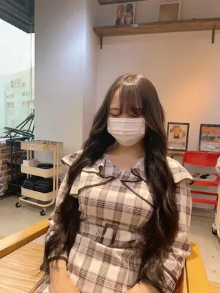 セミロング カラー 🎨デザイン🥇 美髪・艶髪　日暮千敬のヘアスタイル