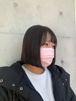 ショート カネコ ユカリのヘアスタイル