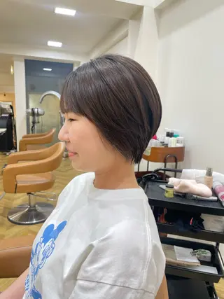ショート オリジンサロン所属・かわい みわのヘアスタイル