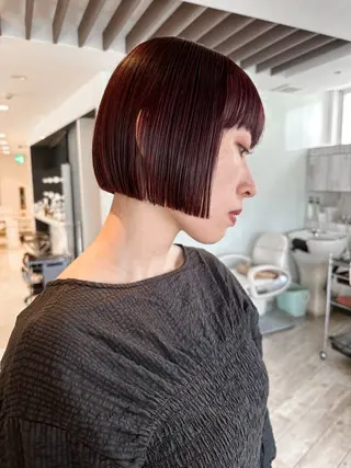 ショート カラー driP. by HAVANA所属・パーマ / ボブ /ショート 谷口 陸のヘアスタイル