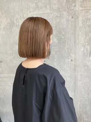 ミディアム カラー 小木曽智美 /ボブ/ショートのヘアスタイル