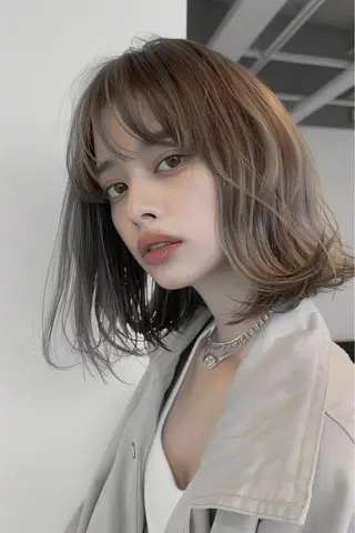 ショート カラー lana hair 新宿/髪質改善/韓国のヘアスタイル