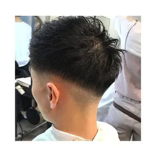 ショート メンズ 及川シゲル 髪質改善講師のヘアスタイル