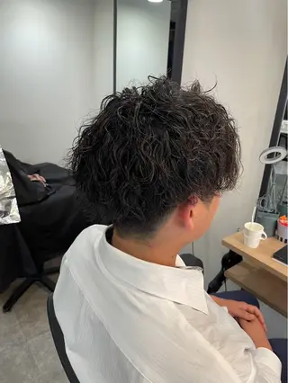 ショート パーマ メンズ ✂️大門 巧✂️ LAFF難波店のヘアスタイル