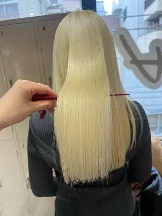 ロング 💥ウルフカット デザインあんな💥のヘアスタイル