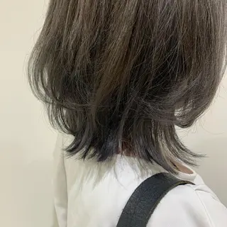 ミディアム カラー 💎K-two名古屋 安田ちづる💎のヘアスタイル