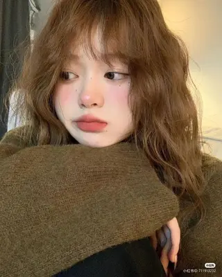 ミディアム カラー 山崎/ボブ縮毛矯正 レイヤー髪質改善のヘアスタイル