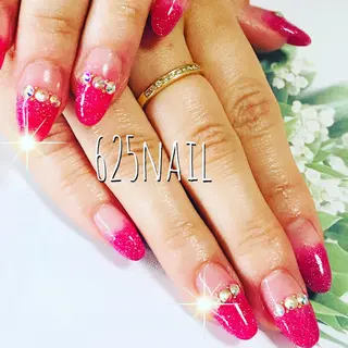 ネイル 625nail 無料P有/春日白水のネイルデザイン