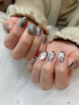 ネイル takara nail所属・takara射水高岡 マグネット韓国ポップのネイルデザイン