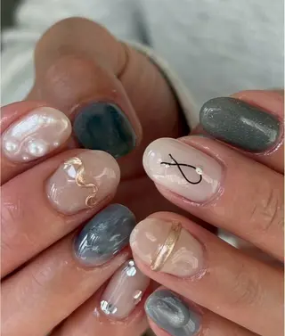 ネイル lino大阪本町店所属・lino 大阪本町店のネイルデザイン