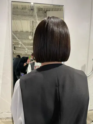 カラー 🔥ボブ／レイヤー／ shingoのヘアスタイル