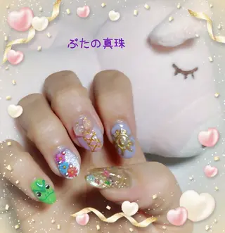 ネイル 林 珠里のネイルデザイン