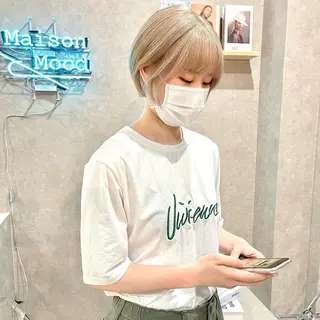 ショート 河原 亮のヘアスタイル