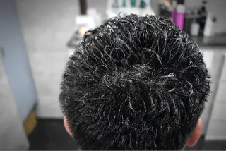 ショート パーマ ヘアアレンジ メンズ Bar Ber HouseLavie所属・中西 将斗のヘアスタイル