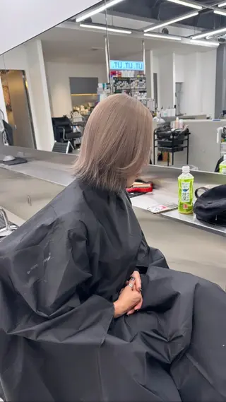 カラー LIT.所属・レイヤーカット🎀 モデル施術◎吉村麻佳のヘアスタイル