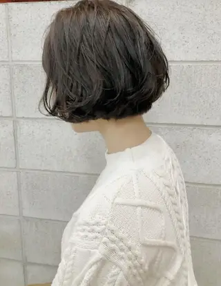 ショート カラー ノグチ ユウキ/ボブのヘアスタイル