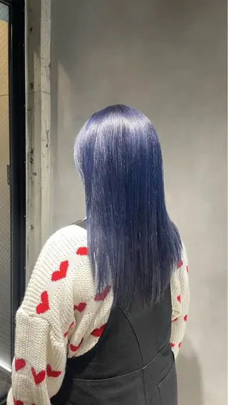 カラー 暖色/ハイトーン/ カラー/HBLのヘアスタイル