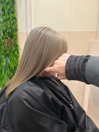 セミロング 茨木市駅徒歩5分 小林龍之介のヘアスタイル