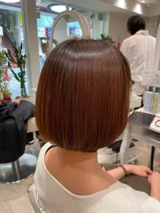 ショート 艶カラー/縮毛矯正/ 特殊パーマ/haruのヘアスタイル