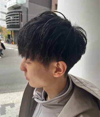 ミディアム パーマ メンズ メンズパーマ 特化/京橋/栗野のヘアスタイル