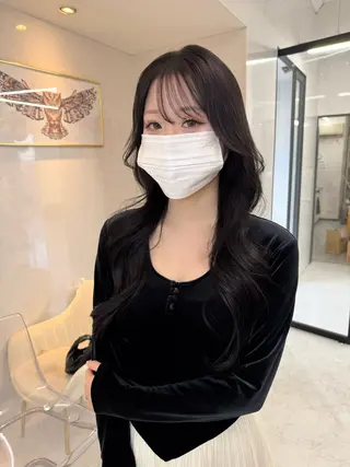 ロング カラー ALEAP owl 平野 宏樹のヘアスタイル