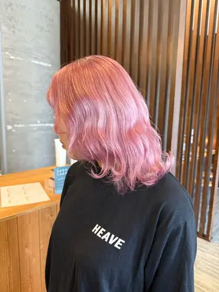 ミディアム カラー BRANCHÉ小牧/ 西尾 美月のヘアスタイル