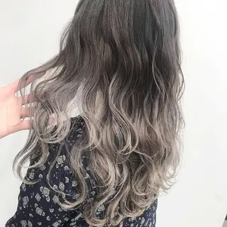 ロング カラー ヘアアレンジ 【公式】amble luxe池袋東口🩷のヘアスタイル