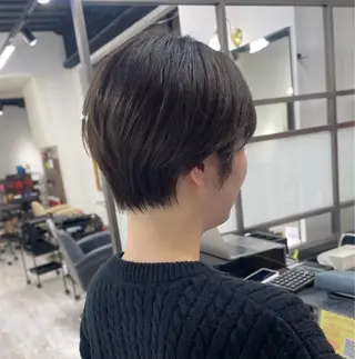 ショート magne所属・イワミ ナリサトのヘアスタイル