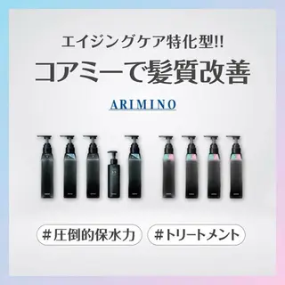 博多ブリーチ× 透明感/縮毛矯正のヘアスタイル