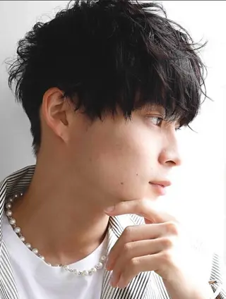 ショート メンズ Rowel所属・Rowel ローウェルのヘアスタイル