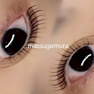 マツエク・マツパ matsugemura所属・まつげと耳つぼ屋さん YUKIのマツエク・マツパデザイン