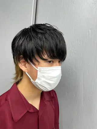 ショート カラー パーマ メンズ 🔥メンズヘア🔥 セヤシュウヘイのヘアスタイル