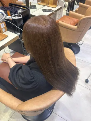 カラー ゆめみ🌱縮毛 モデル募集中👻のヘアスタイル