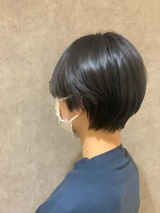 ショート Lamp所属・ショート／透明感 カラー加治竜汰💡のヘアスタイル