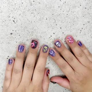 ショート カラー パーマ ヘアアレンジ メンズ キッズ ネイル マツエク・マツパ Salon Ｋのネイルデザイン