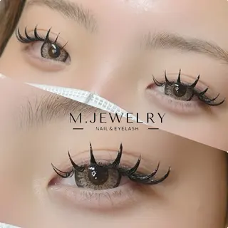 マツエク・マツパ M.JEWELRY SHIONEのマツエク・マツパデザイン