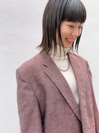 ミディアム カラー tension 【テンション】のヘアスタイル