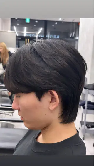 メンズ 🚨メンズ曲がる 縮毛矯正りおん🚨のヘアスタイル